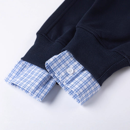 Collar hoodies for men and women fashion