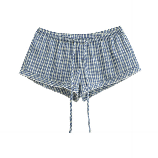 Elastic waist shorts for women