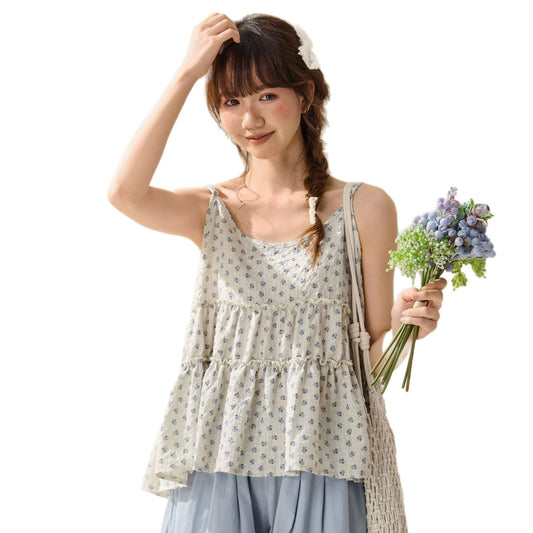 Floral camisole top for women