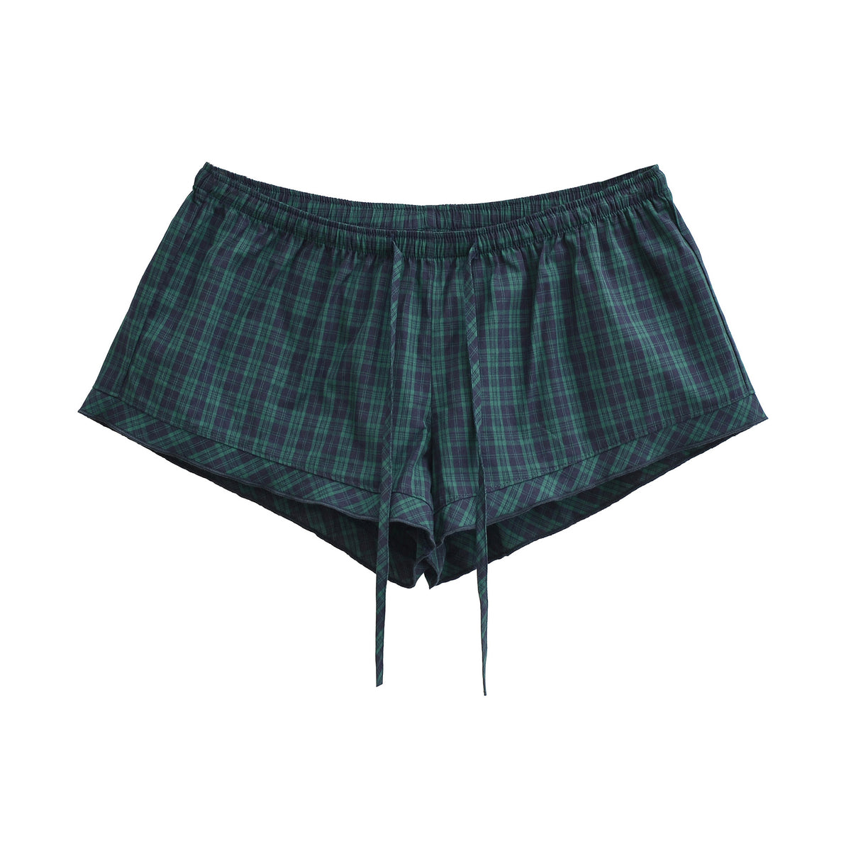 Elastic waist shorts for women
