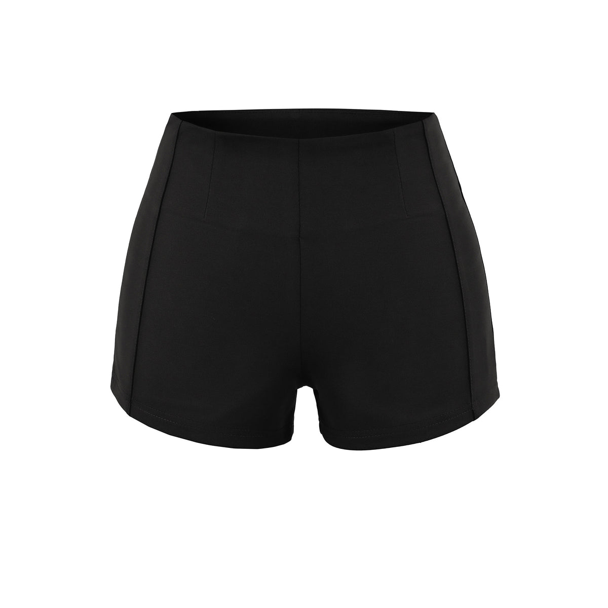 Elastic waist shorts for women