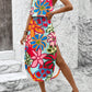 Printed camisole dress for fashion