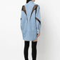 Streetwear Style Loose Fashion Trend Women's Clothing Long Sleeve Jean Jacket Lace Panel Design Denim Coats