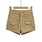 Low waisted shorts for women