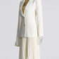 New irregular cut suit+pleated skirt fashion suit for women