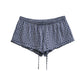 Elastic waist shorts for women