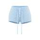 Elastic waist shorts for women