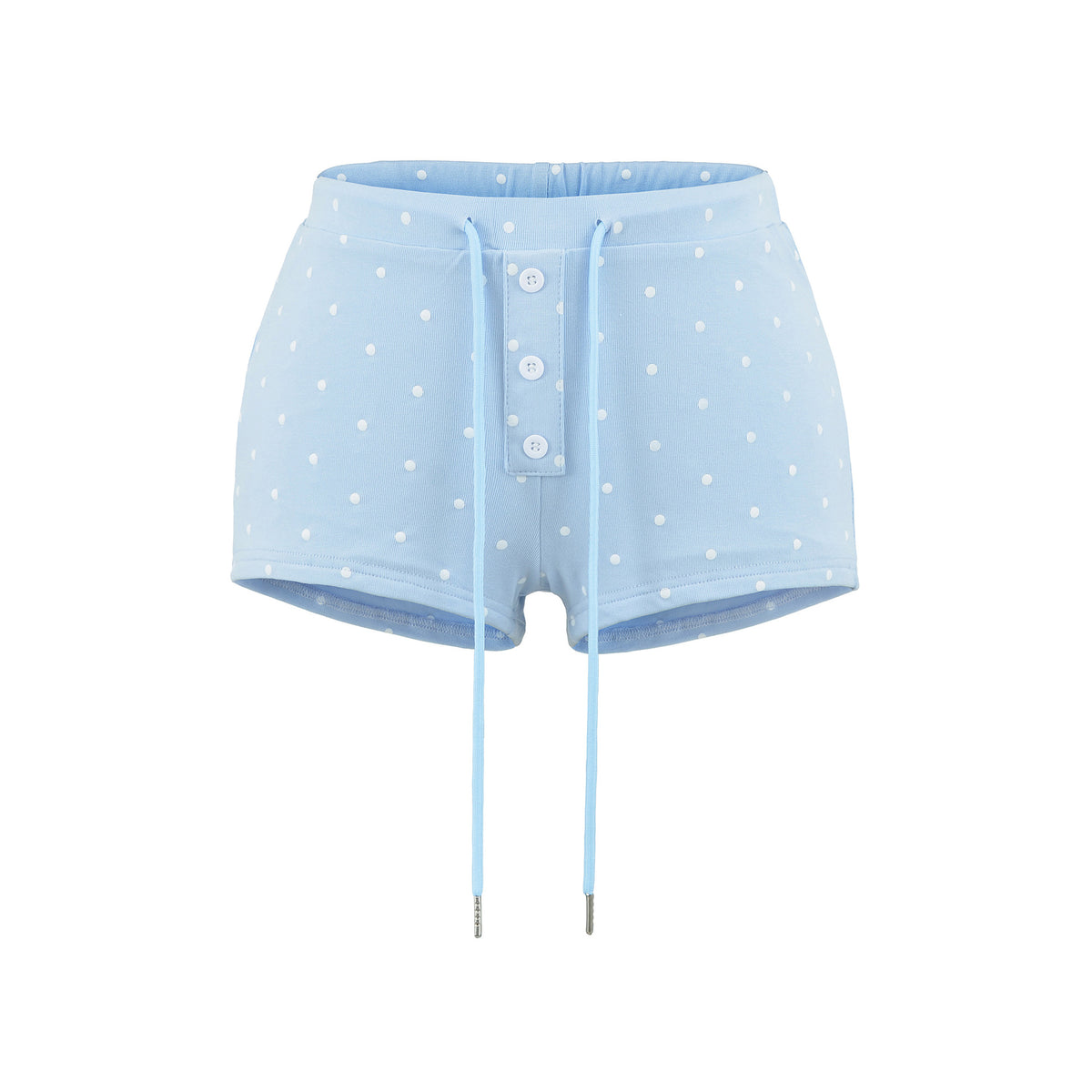 Elastic waist shorts for women