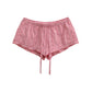Elastic waist shorts for women