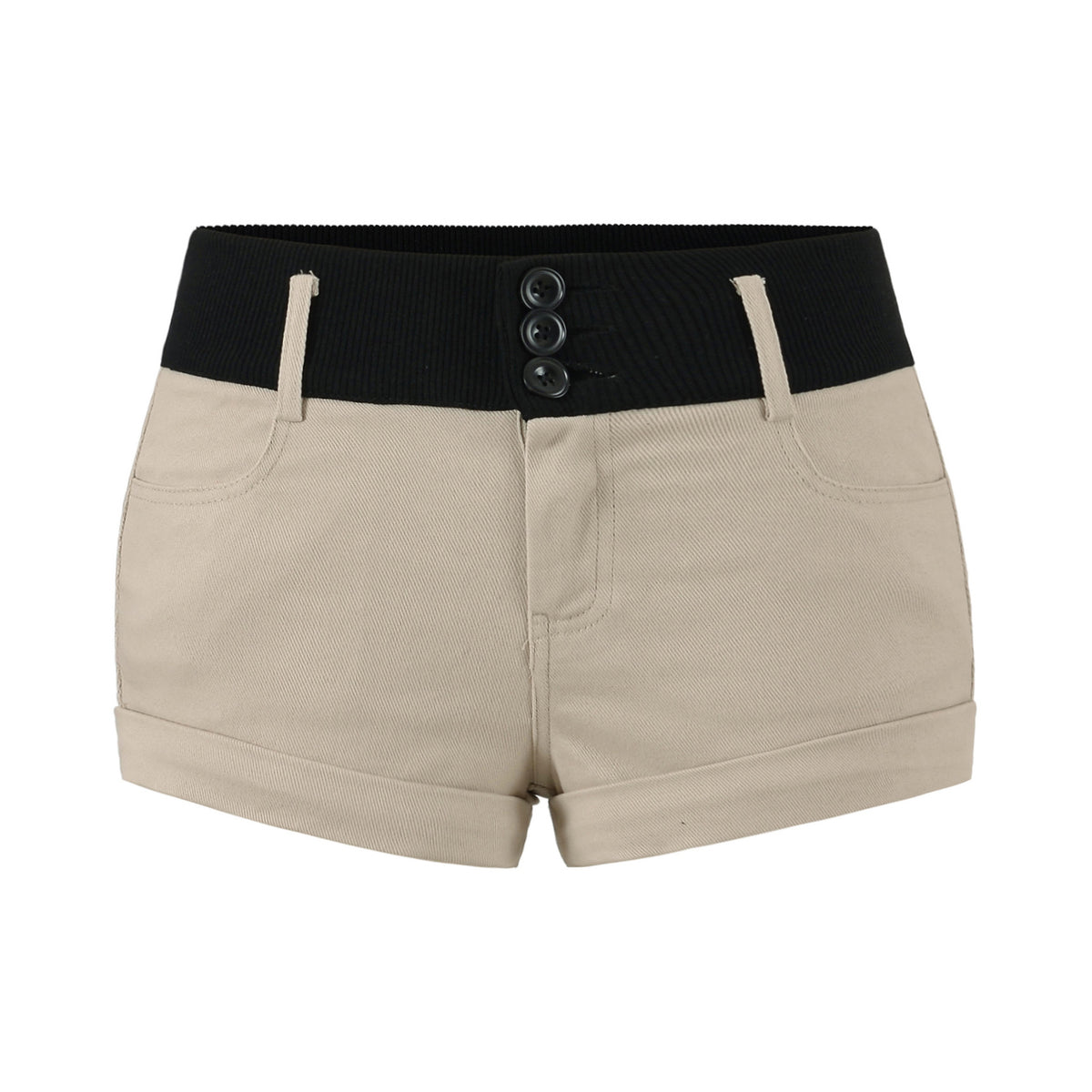 Low waisted shorts for women