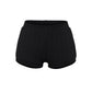 Elastic waist shorts for women