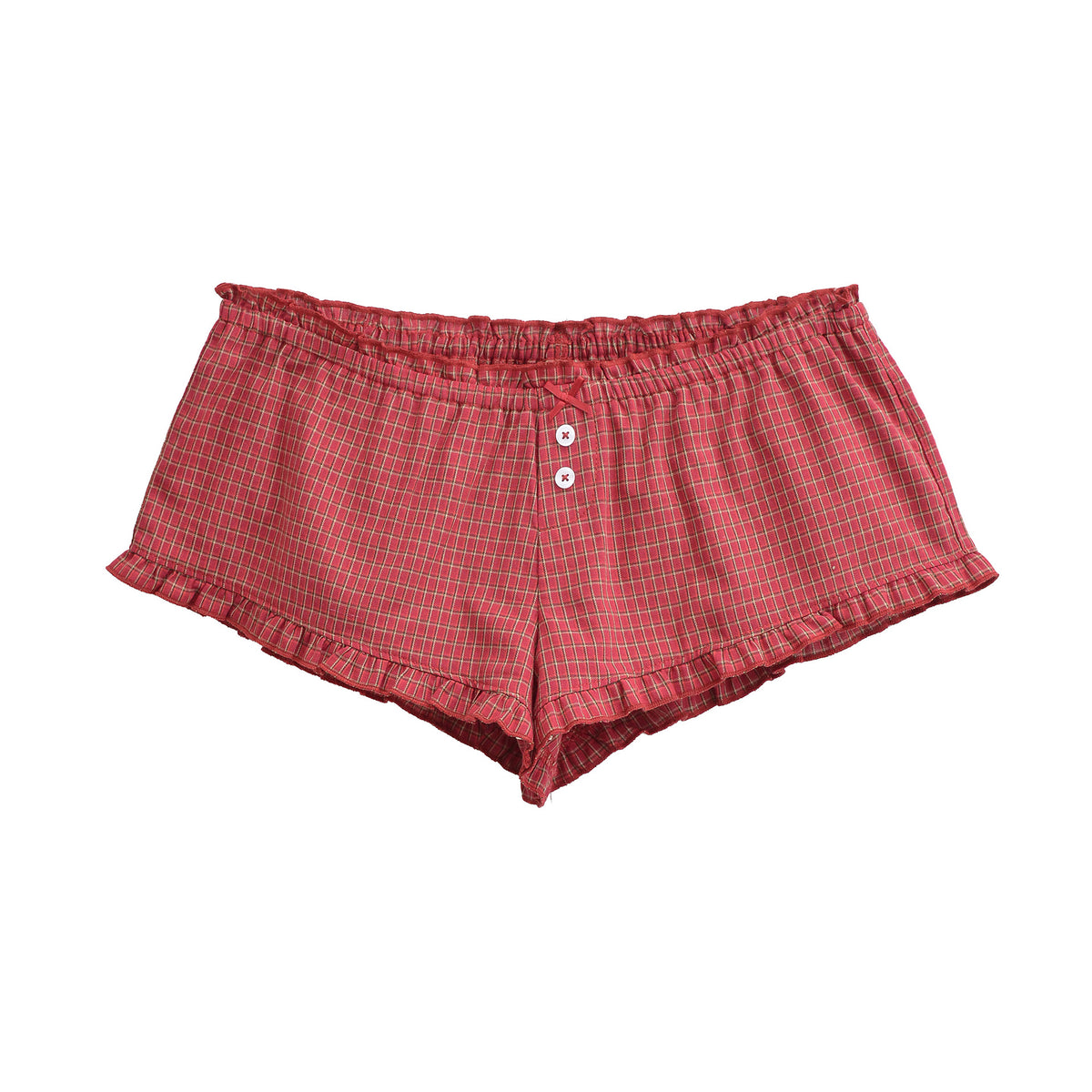 Elastic waist shorts for women