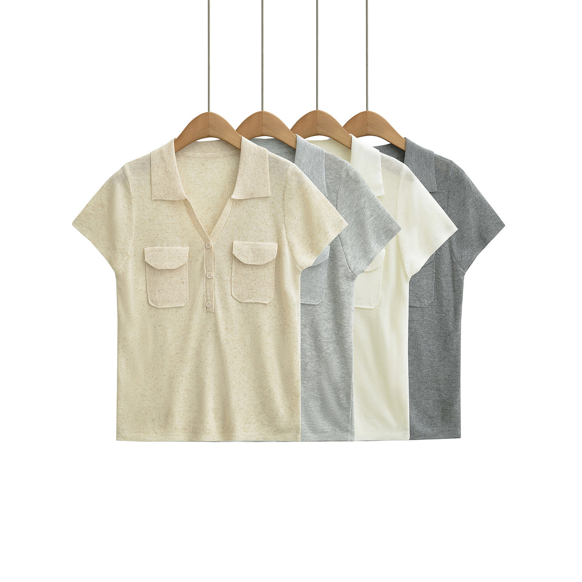 V-neck top for women