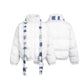 Warm cotton jacket with fake two coats