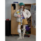 Warm cotton jacket with fake two coats
