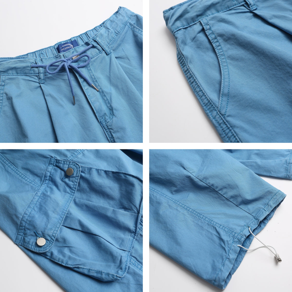 Loose Multi-pocket Relaxed Baggy Wide-leg Trousers Men