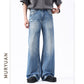 Street Style Baggy Ripped Denim Pants for Men