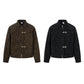 Leather jacket Harrington jacket for men