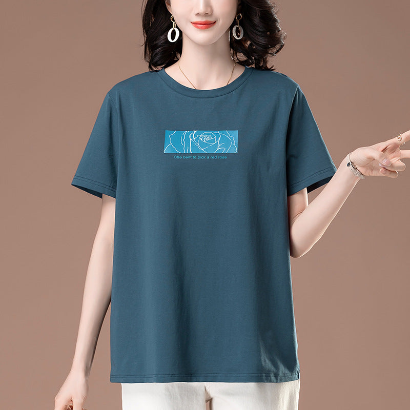 Round neck top for women