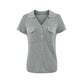 V-neck top for women