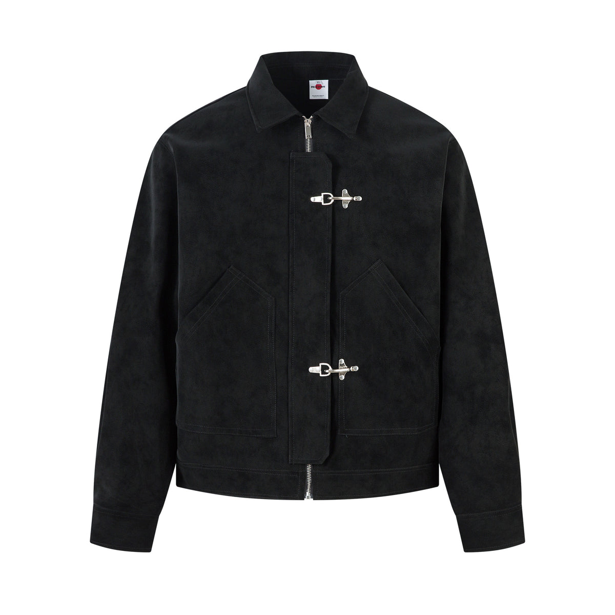 Leather jacket Harrington jacket for men