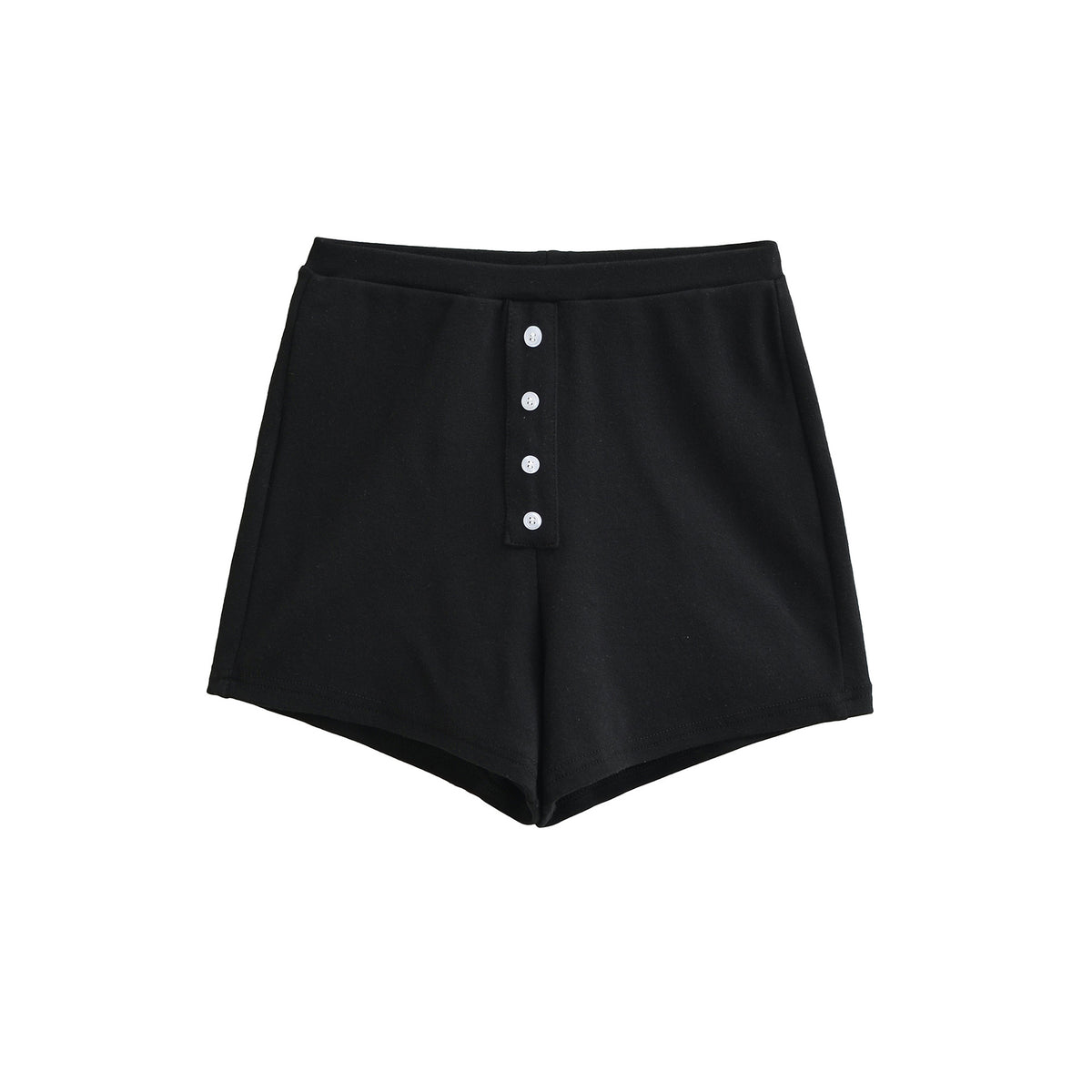 Elastic waist shorts for women