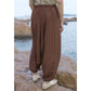 Men's Harem Pants Retro Drop Crotch Joggers Casual Trousers Men Baggy Loose Nepal Style Wide Leg Pants