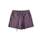 Elastic waist shorts for women