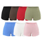 Elastic waist shorts for women
