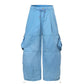 Loose Multi-pocket Relaxed Baggy Wide-leg Trousers Men