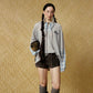 Fake two hoodies for men and women