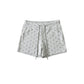 Elastic waist shorts for women