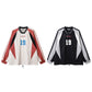 V-neck baseball hoodies for men and women