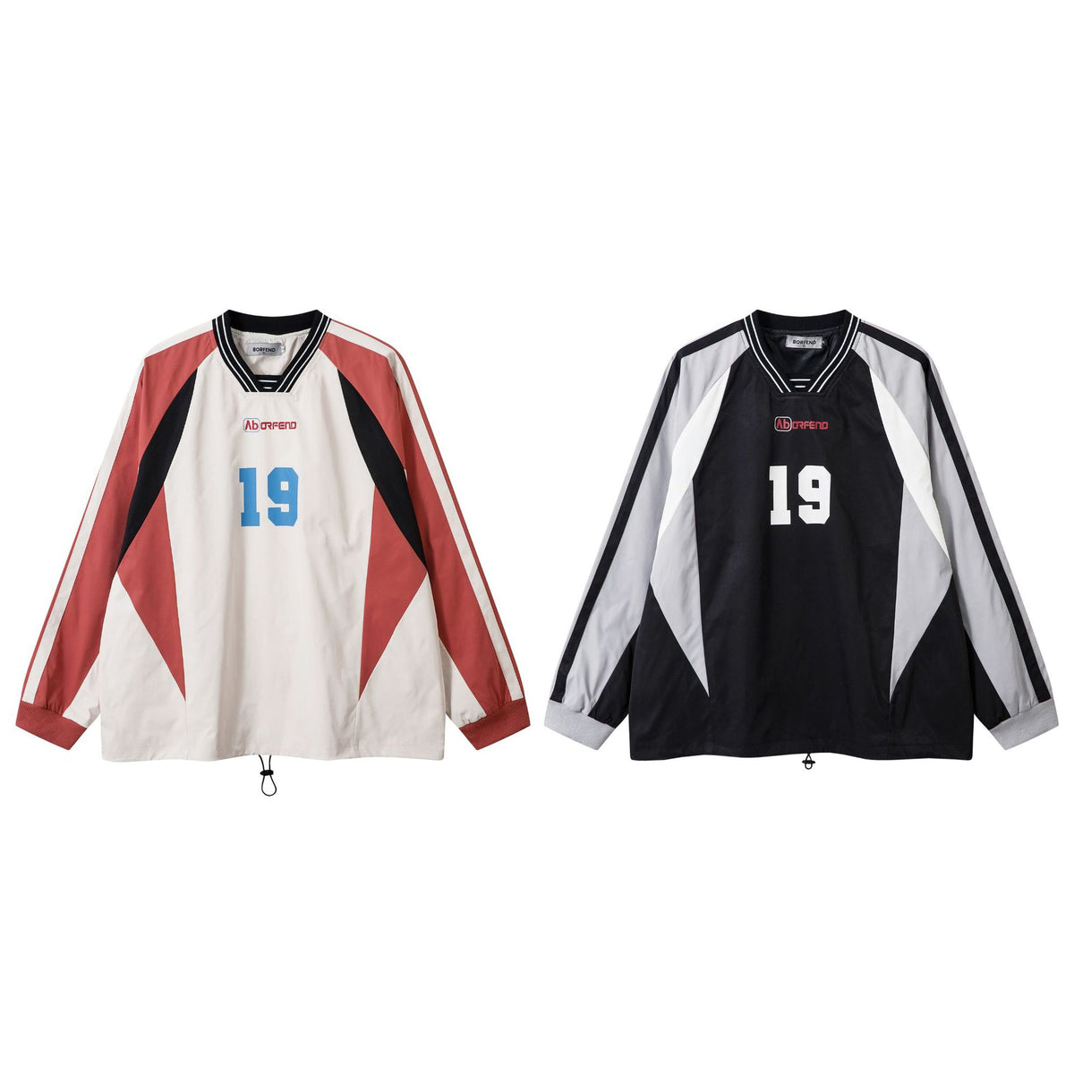 V-neck baseball hoodies for men and women