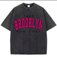Washed loose top for women