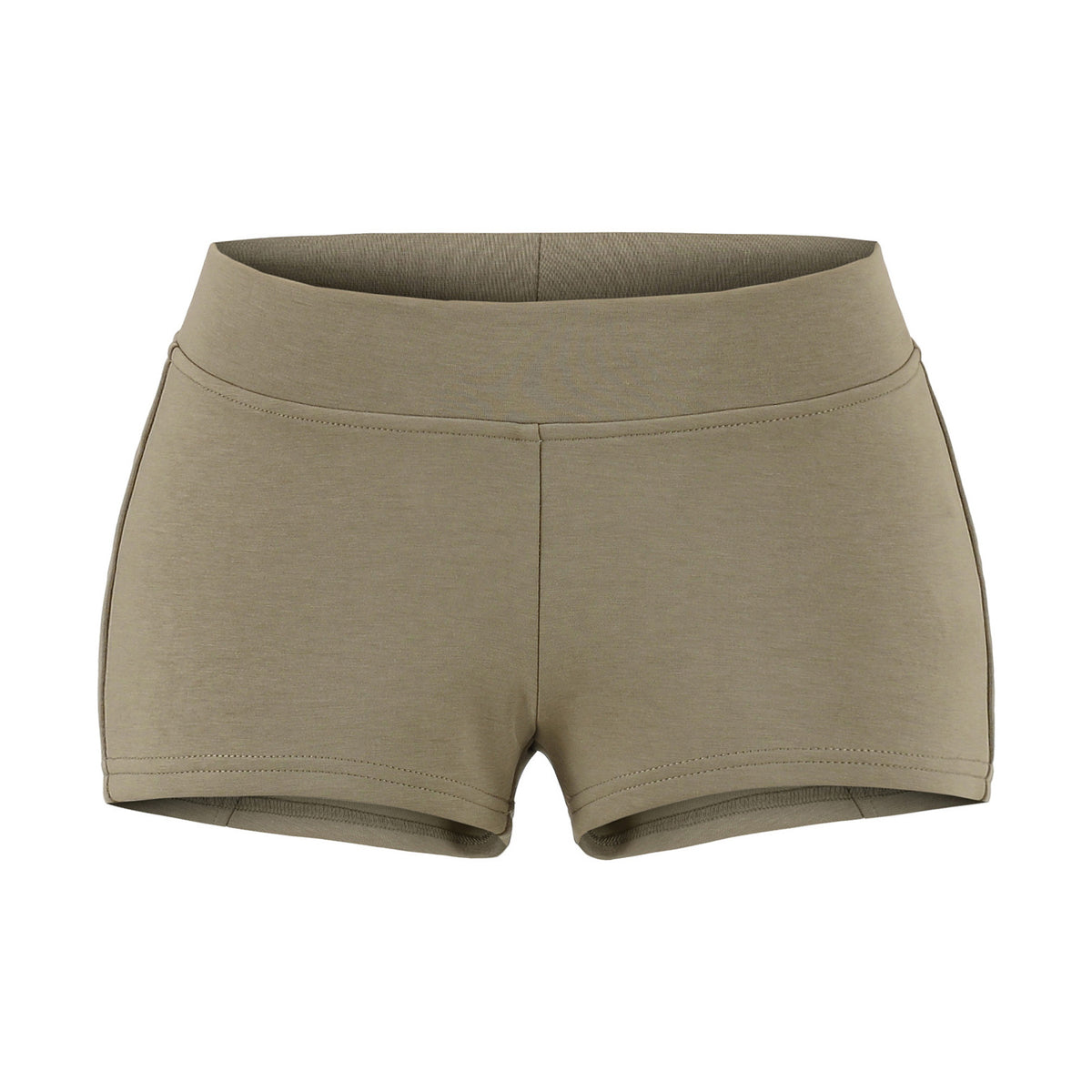 Elastic waist shorts for women