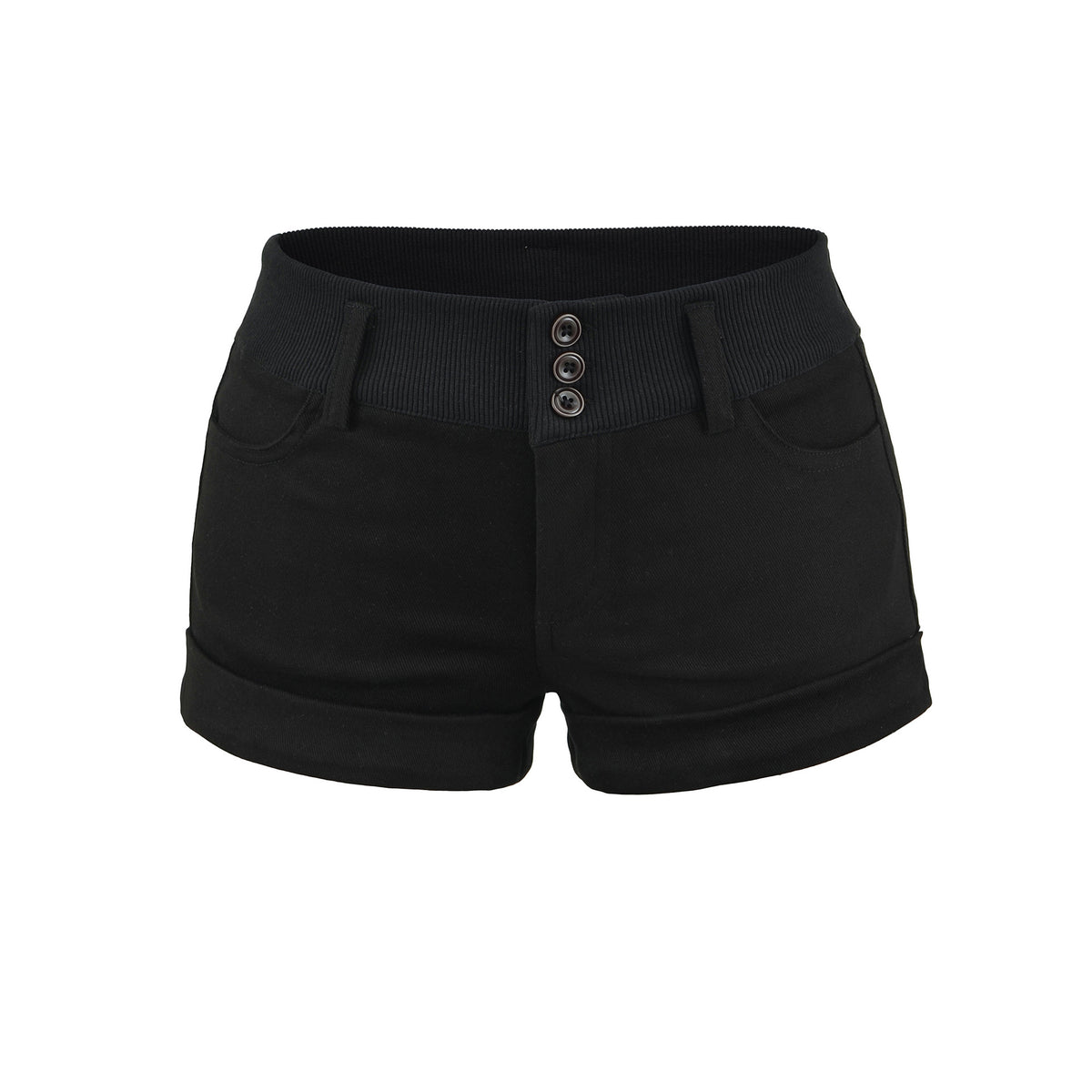 Low waisted shorts for women