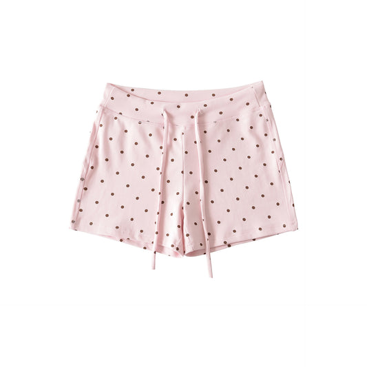 Elastic waist shorts for women