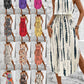 Printed camisole dress for fashion