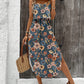 Printed camisole dress for fashion