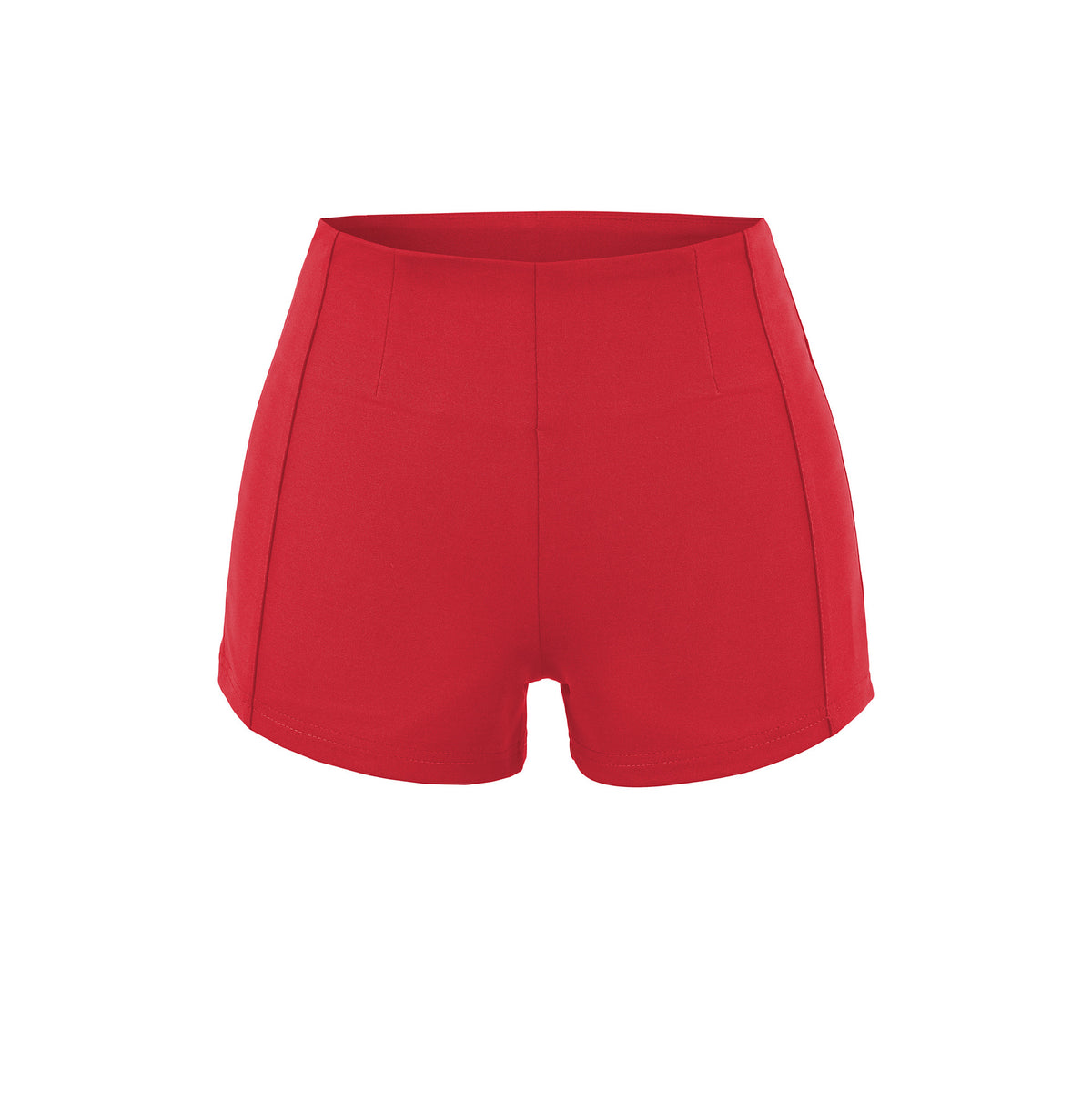 Elastic waist shorts for women