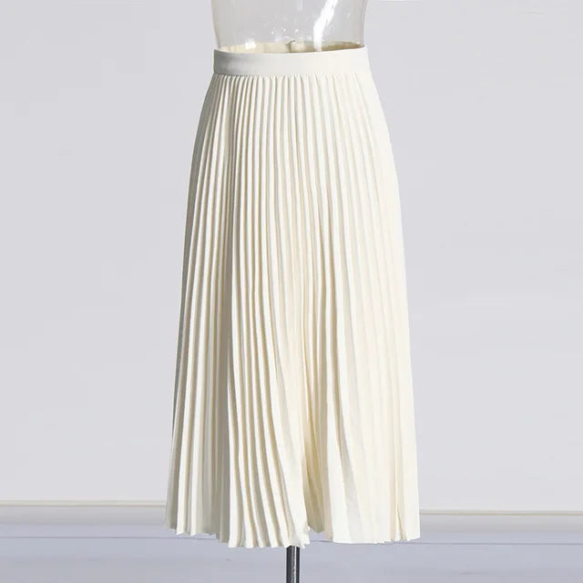 New irregular cut suit+pleated skirt fashion suit for women