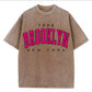 Washed loose top for women