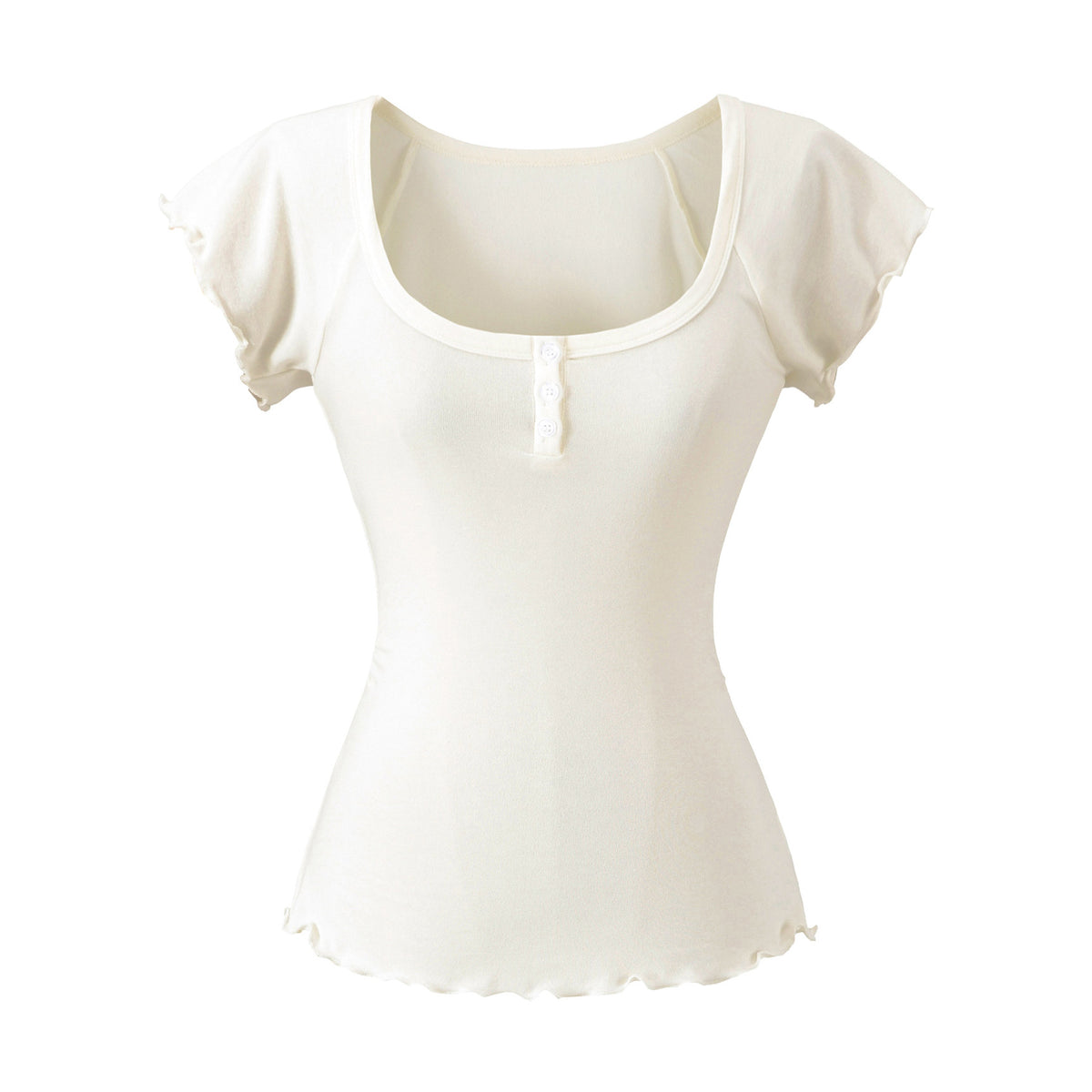 U-neck top for women