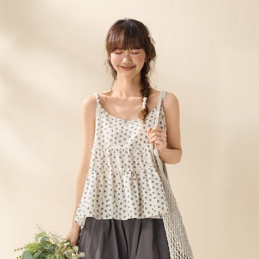Floral camisole top for women