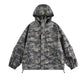 Camouflage jacket hooded jacket for men