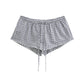 Elastic waist shorts for women