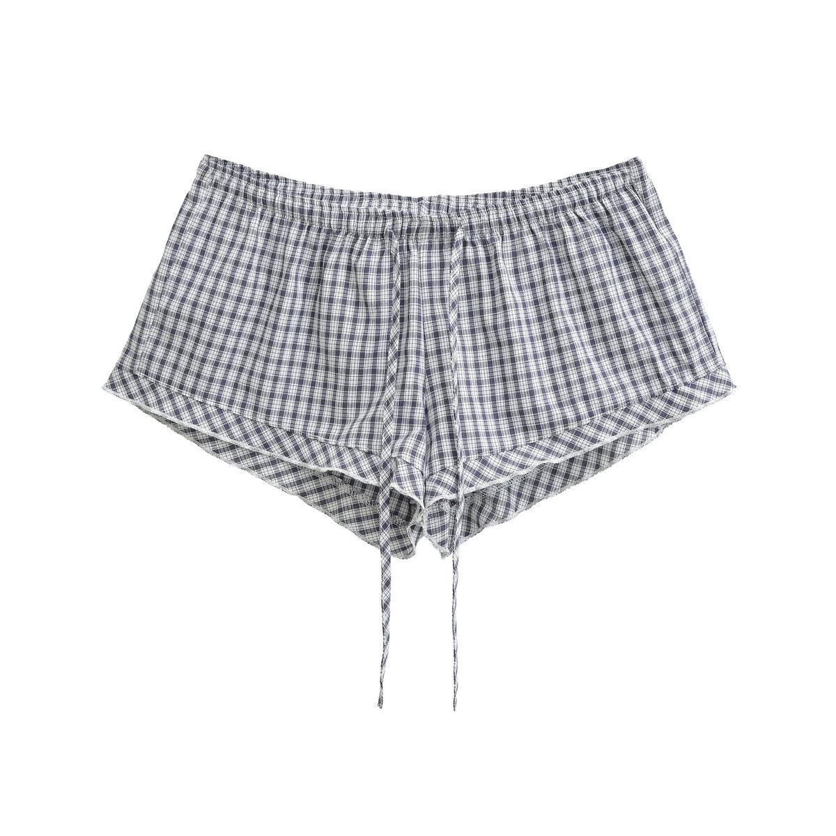 Elastic waist shorts for women