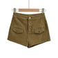 Low waisted shorts for women