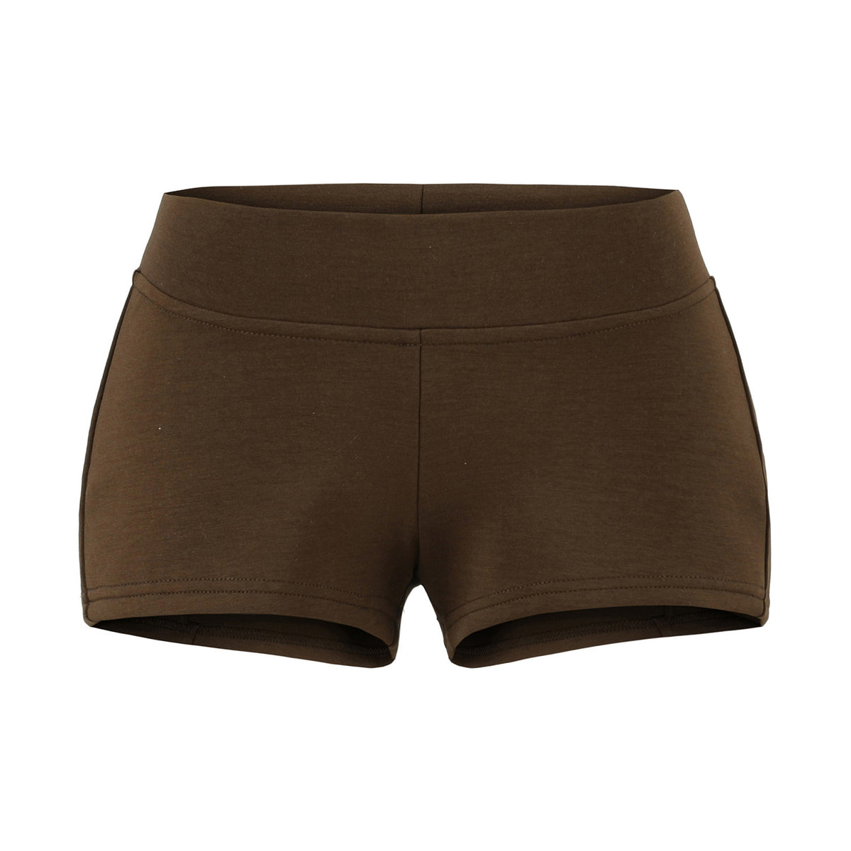 Elastic waist shorts for women